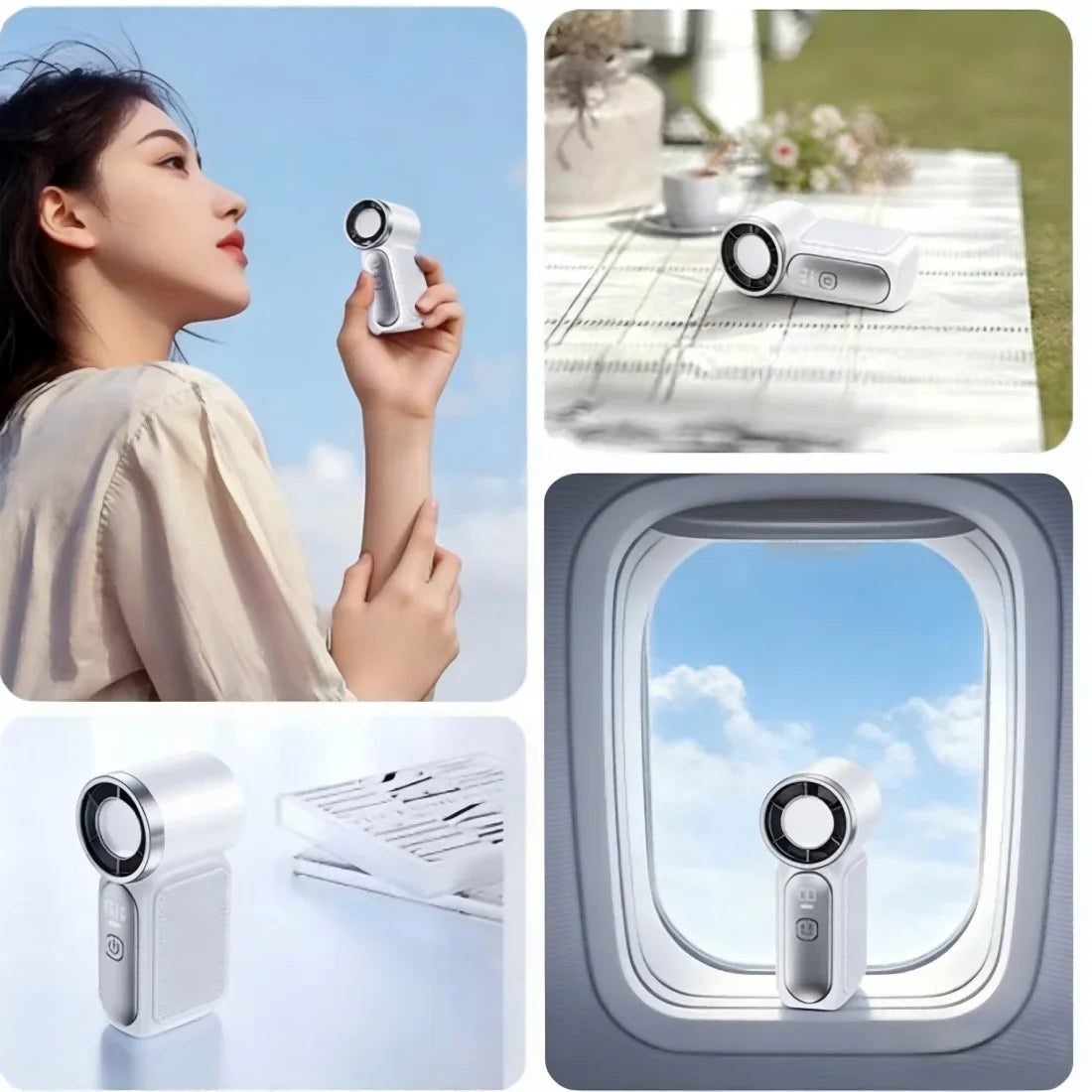 Turbo Breeze Handheld Fan